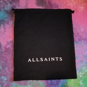 ALLSAINTS Black Dust Bag